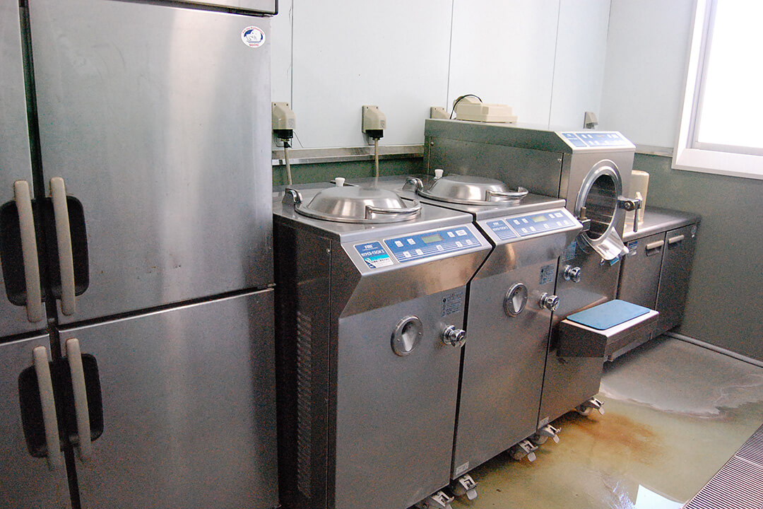 アイスクリーム製造室